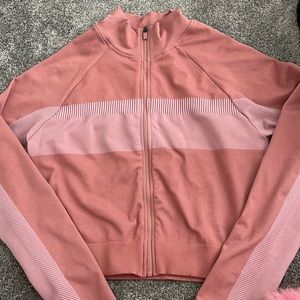 Fabletics Cropped Workout Jacket